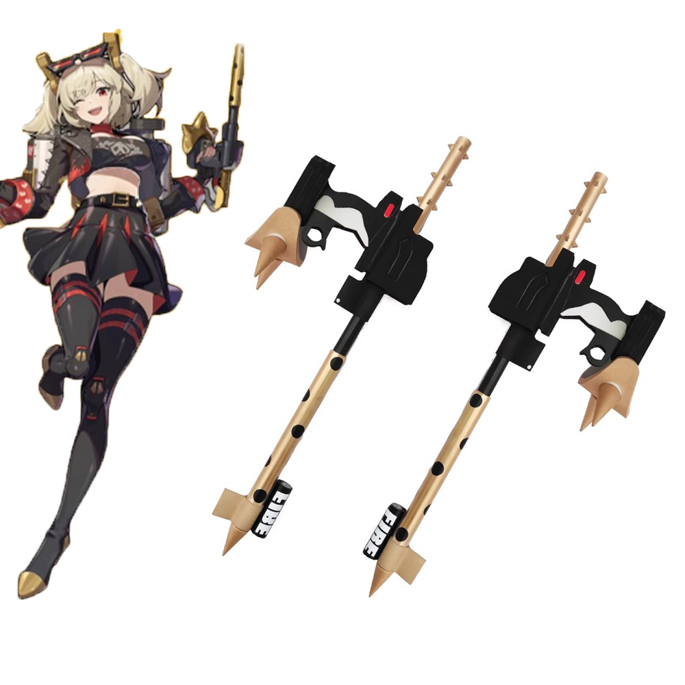 Burnice Cosplay Prop - 게임 버니스 화이트 젠리스 존 제로