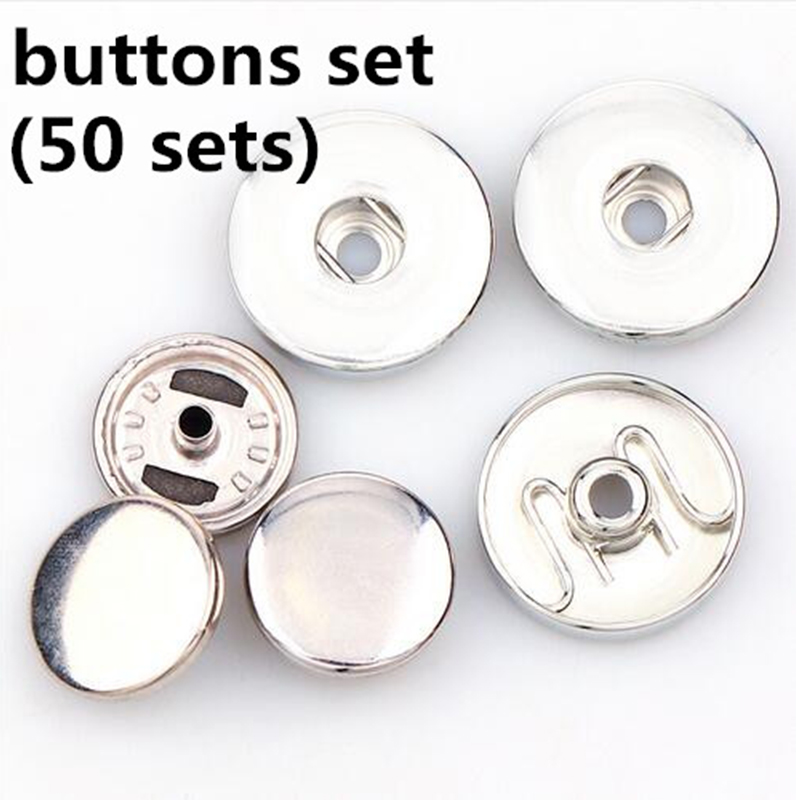 Snap Fastener Set - 50세트 12mm/18mm 태핑 스냅 패스너 키트,