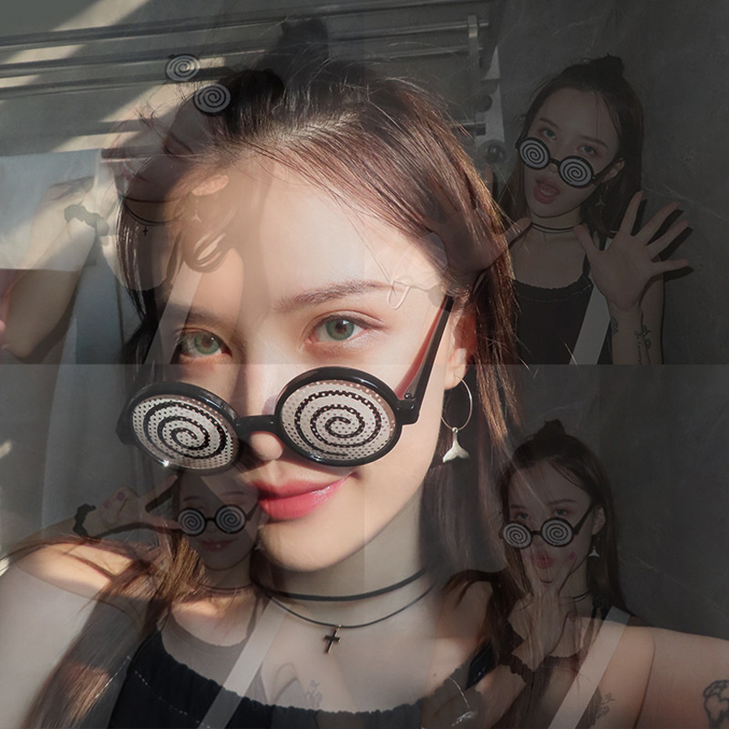 Cosplay Prop Patterns - 새로운 코스프레 안경 현기증 패턴 재미있는