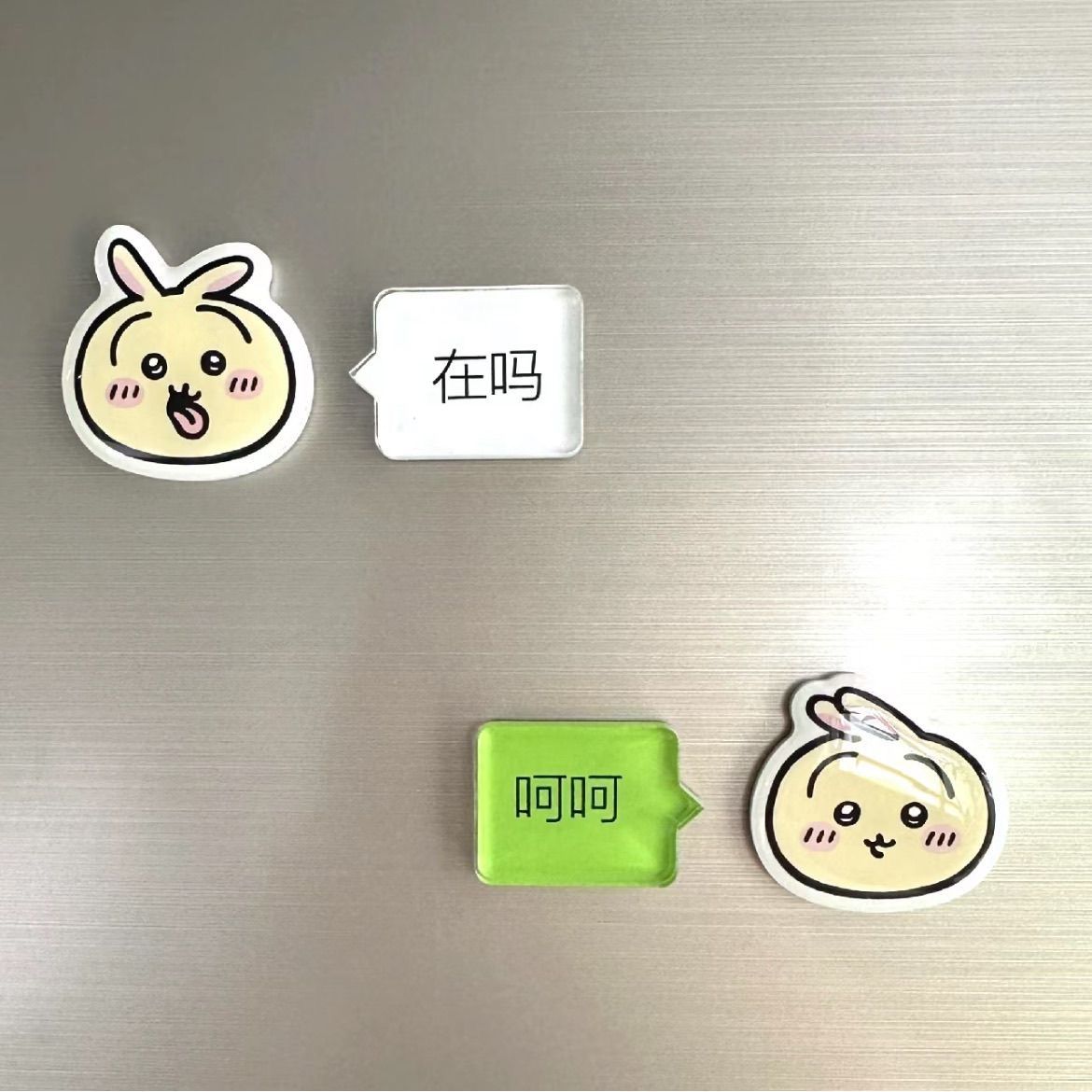 Acrylic Cosplay Prop - 치이카와 재미있는 단어 아크릴 자석 냉장고