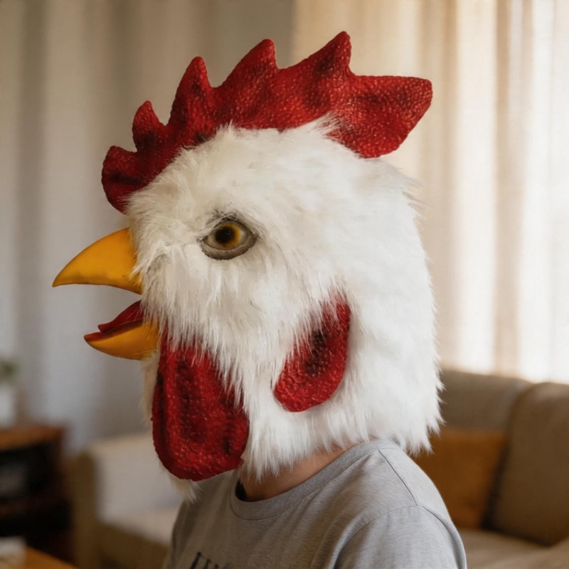 Cosplay Prop Foam - 코스프레 귀여운 동물 수탉 뿔 달린