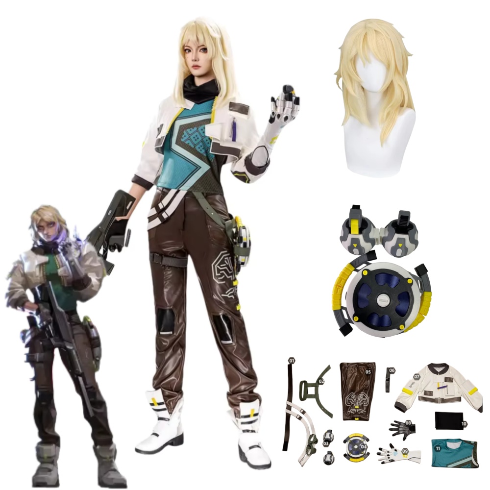 Cosplay Props - 데드락 코스프레 의상 소품 발로란트 데드락
