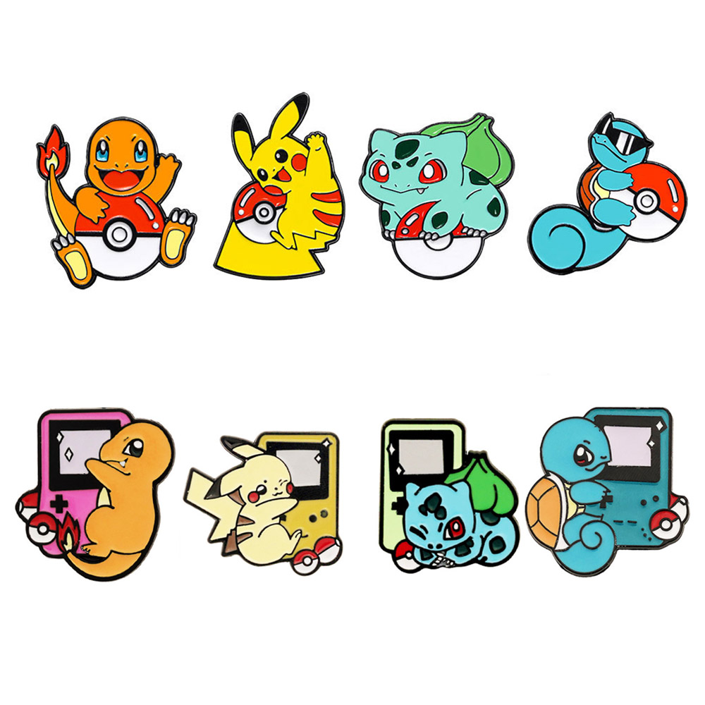 Pokeball Cosplay Prop - 4/8Pcs 포켓몬 스타터 캐릭터 포켓볼 에나멜