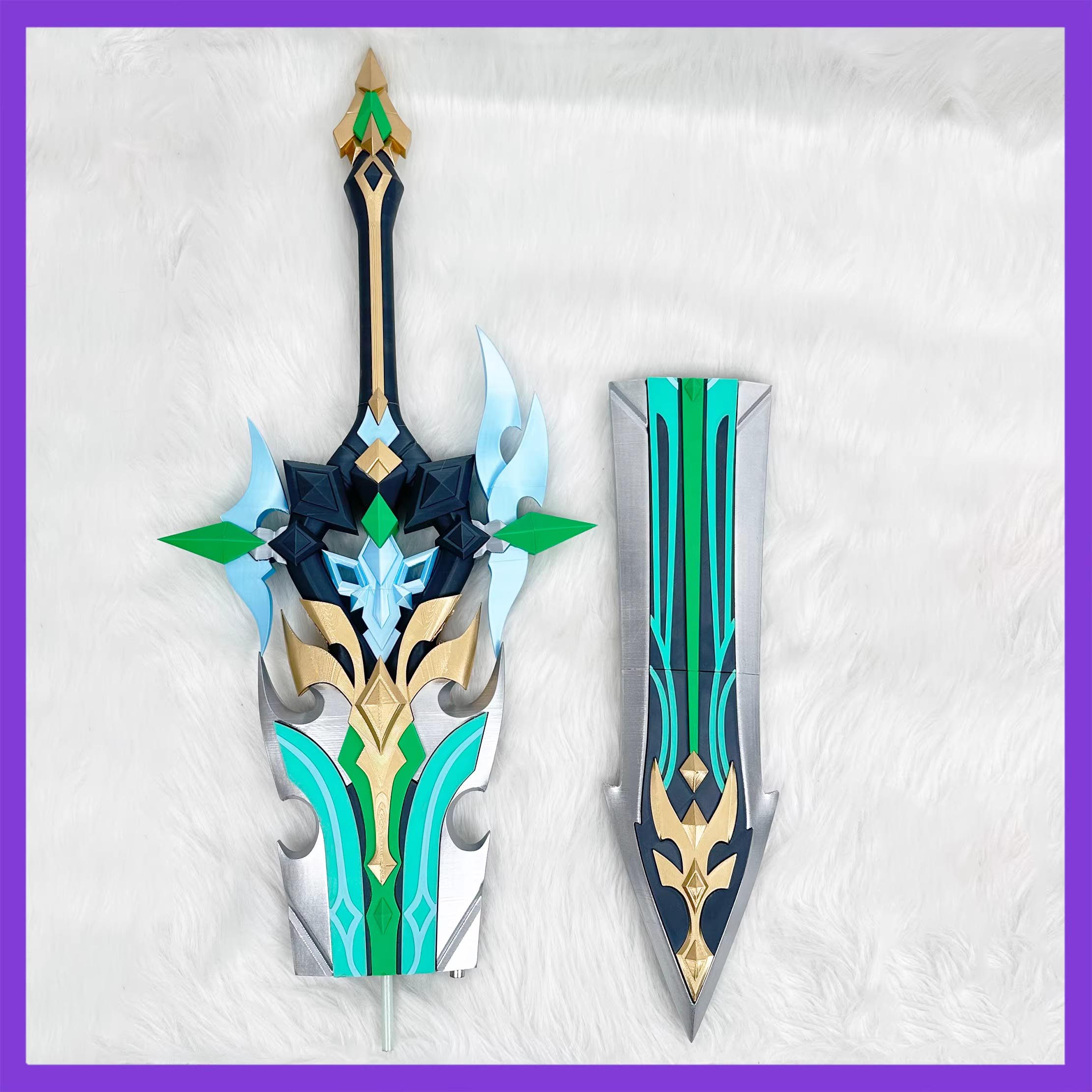 Detachable Cosplay Prop - Genshin Impact Falco 코스프레 소품 두