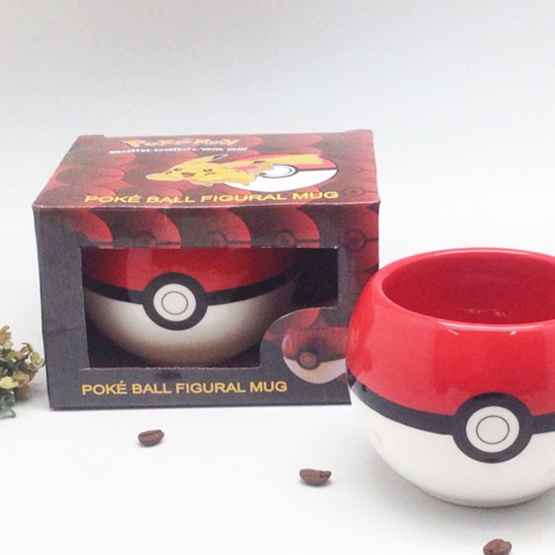 Pokeball Cosplay Prop - 포켓몬 포켓볼 세라믹 커피 머그컵 포켓