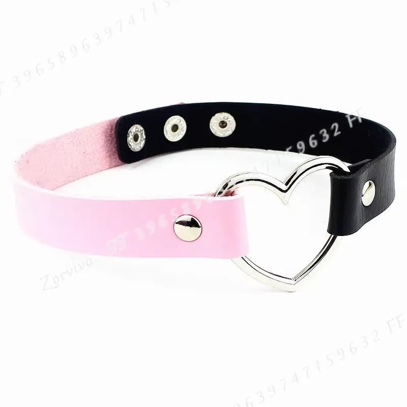 하라주쿠 펑크 록 고딕 초커 목걸이 여성 섹시 PU 가 - Magnetic Clasp Cosplay 리뷰 및 가격