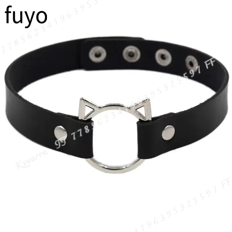 섹시한 펑크 가죽 초커 칼라 본디지 코스프레 고스 주얼 - Magnetic Clasp Cosplay 리뷰 및 가격