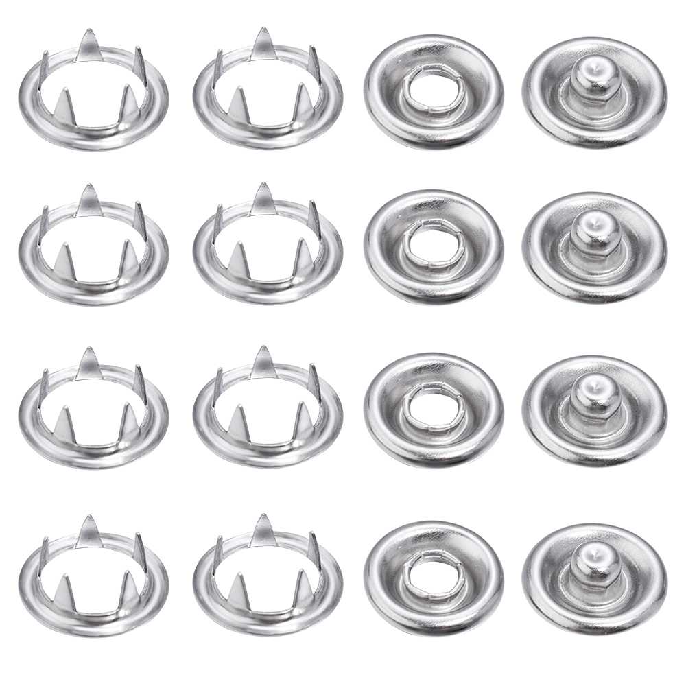 SAUVOO 다리미 스냅 단추 로듐 금속 프레스 스터드 - Snap Fastener Set 리뷰 및 가격