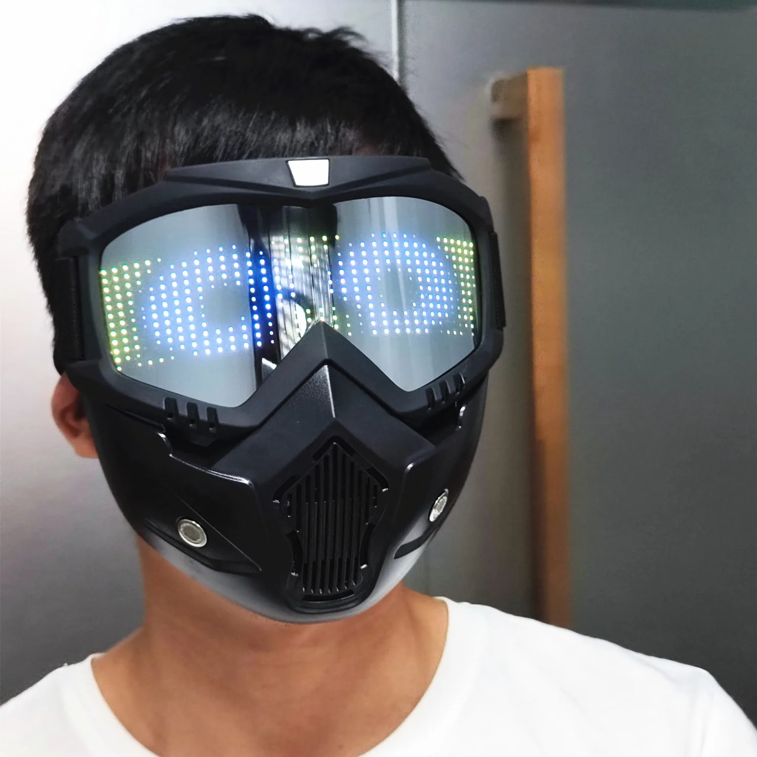 사이버 펑크 마스크 코스프레 의상 전술 마스크 지원 앱 - Cosplay Prop Patterns 리뷰 및 가격