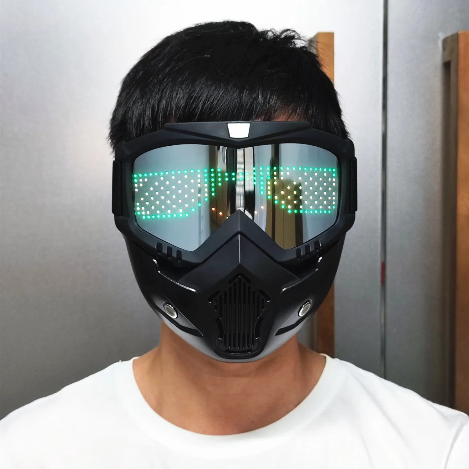 사이버 펑크 마스크 코스프레 의상 전술 마스크 지원 앱 - Cosplay Prop Patterns 리뷰 및 가격