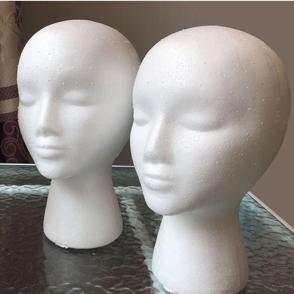 안경 진열대 여성 헤드 모델 더미 폼 가발 헤드 폼 마 - Cosplay Prop Foam 리뷰 및 가격