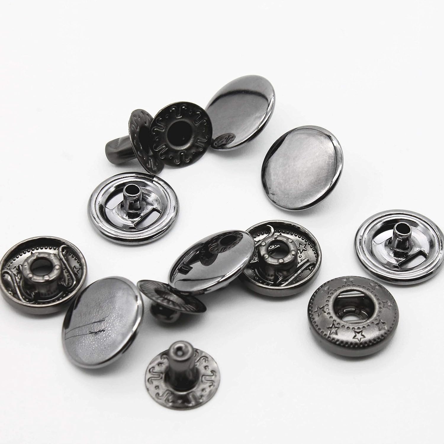 12세트 프리미엄 황동 헤비듀티 가죽 스냅 패스너 키트 - Snap Fastener Set 리뷰 및 가격