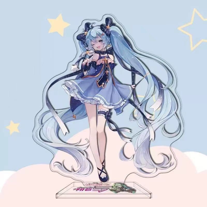 하츠네 미쿠 애니메이션 캐릭터 아크릴 스탠디 가상 가수 - Anime Cosplay Prop 리뷰 및 가격
