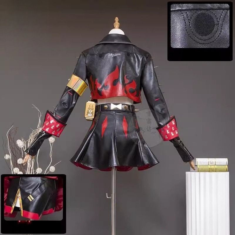 게임 젠리스 존 제로 버니스 화이트 코스프레 의상 펑크 - Burnice Cosplay Prop 리뷰 및 가격