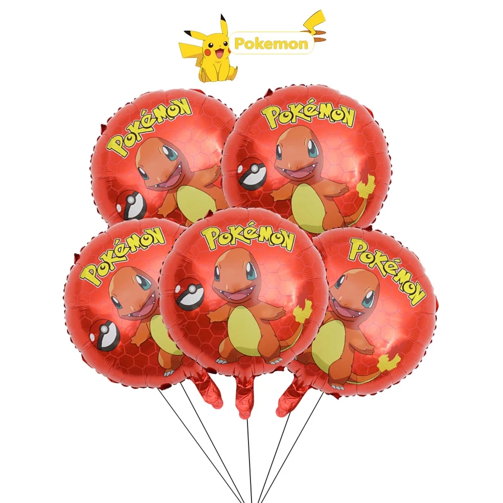 5개 포켓몬 귀여운 알루미늄 포일 풍선 남아 여아 생일 - Pokeball Cosplay Prop 리뷰 및 가격