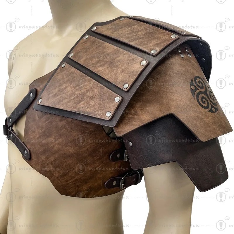 중세풍 일방 어깨 갑옷 북유럽 스타일 바이킹 어깨 갑옷 - Cosplay Props 리뷰 및 가격