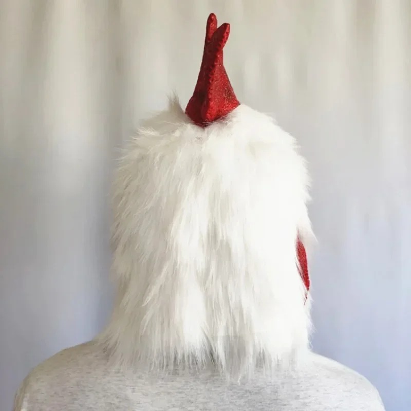 코스프레 귀여운 동물 수탉 뿔 달린 수탉 머리 닭 깃털 - Cosplay Prop Foam 리뷰 및 가격