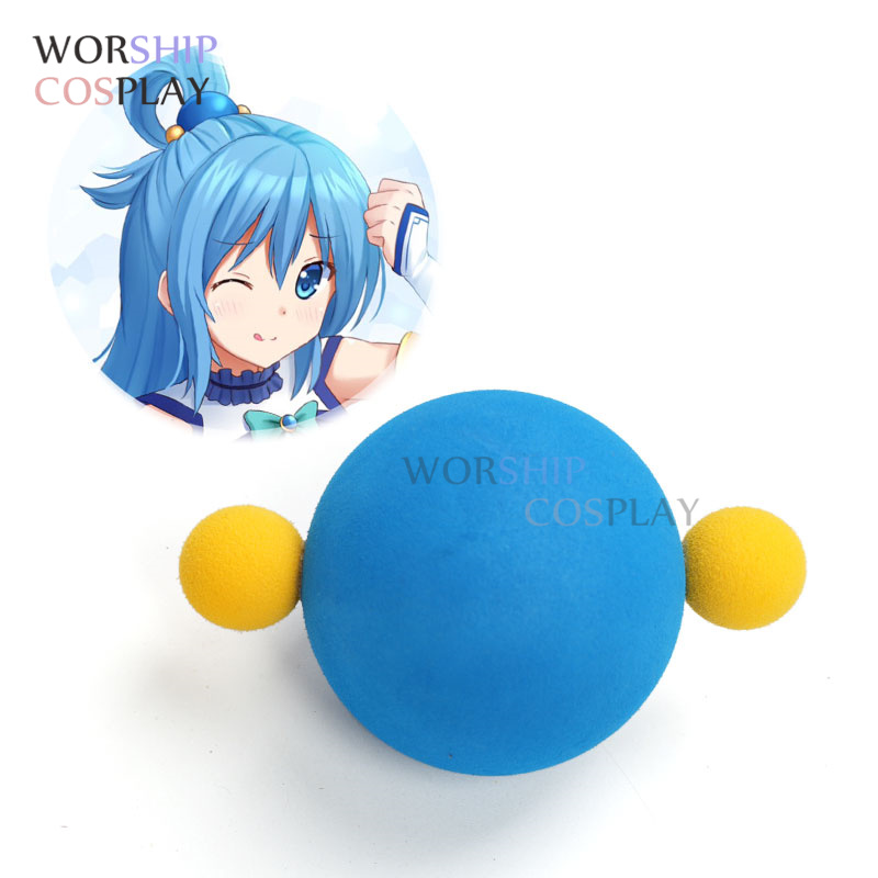 아쿠아 코스프레 가발 폼, 파란색 노란색 머리핀, 코스 - Cosplay Prop Foam 리뷰 및 가격