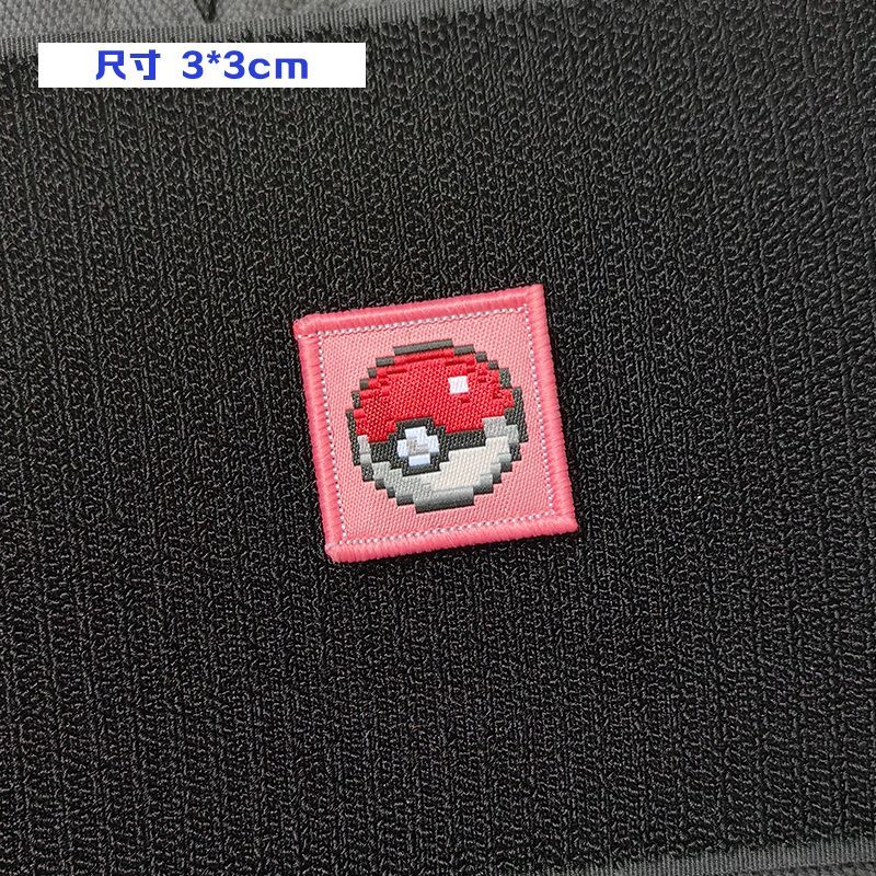 포켓몬 게임 픽셀 자수 패치 피카츄 파이리 꼬부기 벌바 - Pokeball Cosplay Prop 리뷰 및 가격