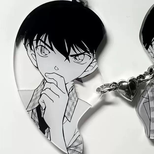 명탐정 코난 팬메이드 신이치 란 아크릴 하트 자석 키체 - Acrylic Cosplay Prop 리뷰 및 가격