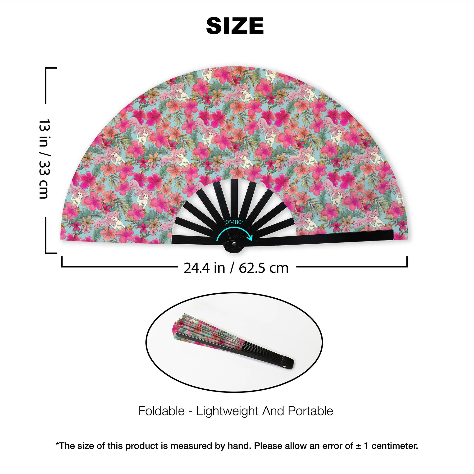맞춤형 리틀즈 애니메이션 인어 패턴 휴대용 포켓 팬 캠 - Cosplay Prop Patterns 리뷰 및 가격
